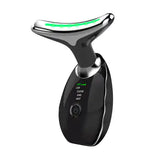 Beauty Facial Massager, 7 Color Wavy Acne Beauty Microcurrent Facial Device Skin Firming for Face Neck Beauty Device, - Lootquake