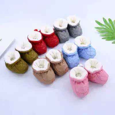 Baby Shoes, Infant Walking Shoes, Soft Plush Slippers - Lootquake