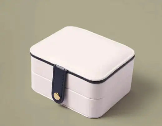 Portable Jewelry Box for Earrings and Necklaces, Minimalist - Lootquake