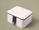 Portable Jewelry Box for Earrings and Necklaces, Minimalist - Lootquake