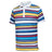 AULEEGAR Polo Mens Shirts for Golfing Outdoor Sports Golf Clothing Colorful Stripe M - Lootquake
