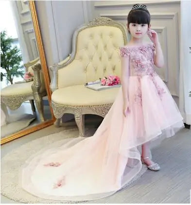 Long Flower Girl Dresses - Lootquake