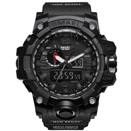 SMAEL Brand Men Sports Watches Dual Display - Lootquake