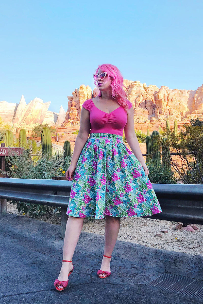 Doris Skirt in Cactus - XS Only