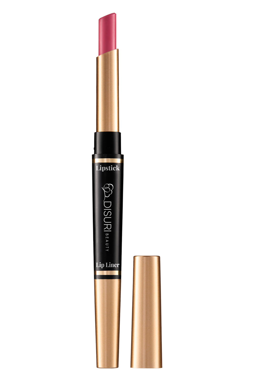 Kit de delineador de labios 2 en 1 DISURI Beauty - Pink Sugar: n.° 17