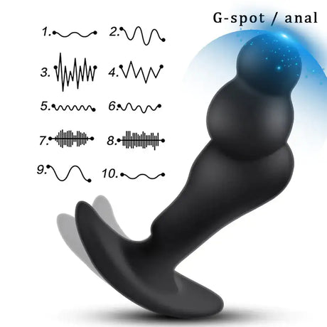 Wireless Remote Prostate Massager and Anal Plug - Lootquake