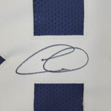 Framed Autographed/Signed CeeDee Lamb 35x39 Dallas Thanksgiving Day Football Jersey JSA COA