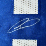 Camiseta de fútbol americano de Dallas blanca de 35 x 39, enmarcada, autografiada y firmada por CeeDee Lamb (JSA COA)