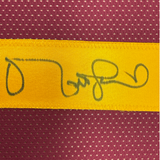 Camiseta de fútbol americano universitario USC Southen Cal roja, enmarcada, autografiada y firmada por Matt Leinart, 35 x 39, JSA COA