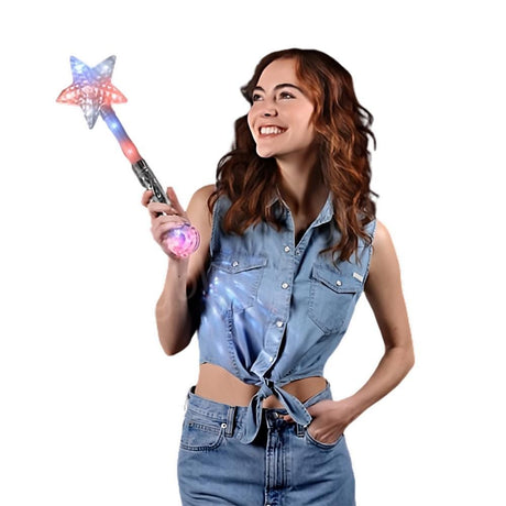 Light Up Super Star Jumbo Wand-0