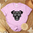 Dog Sugar Skull Day of the Dead Dia De Los Muertos Shirt-9