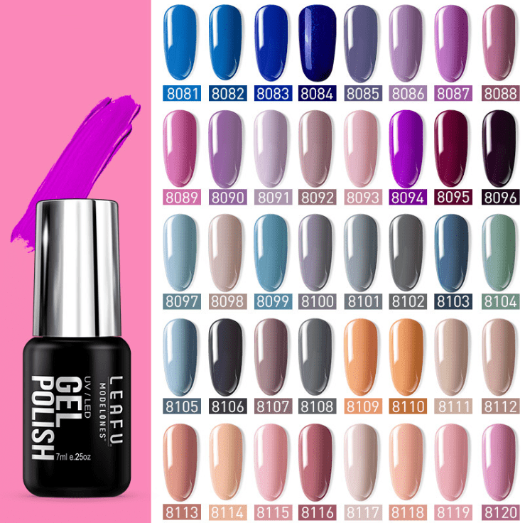 Long-Lasting Solid Color Nail Polish