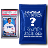 Paquete misterioso de tarjetas de novato calificadas PSA 10 de Los Angeles Dodgers