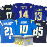 Autographed/Signed Los Angeles San Diego Football Jersey Mystery Box with PSA JSA or Beckett COA