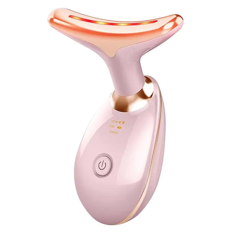 Beauty Facial Massager, 7 Color Wavy Acne Beauty Microcurrent Facial Device Skin Firming for Face Neck Beauty Device, - Lootquake