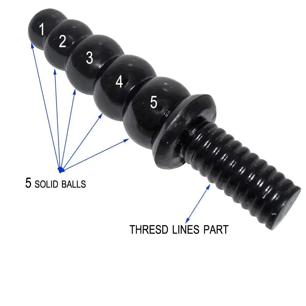Large Colorful Anal Beads with Handle for Adults - Lootquake