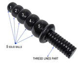 Large Colorful Anal Beads with Handle for Adults - Lootquake