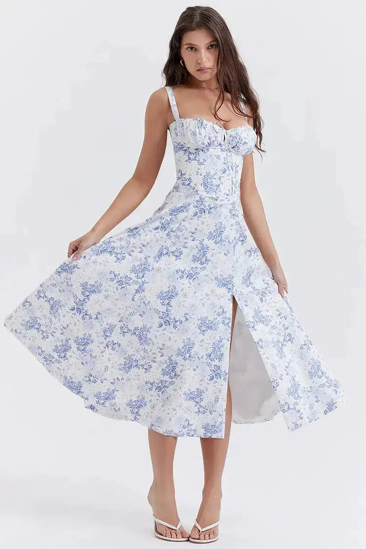 Elegant Vintage Pleated Dresses - Lootquake