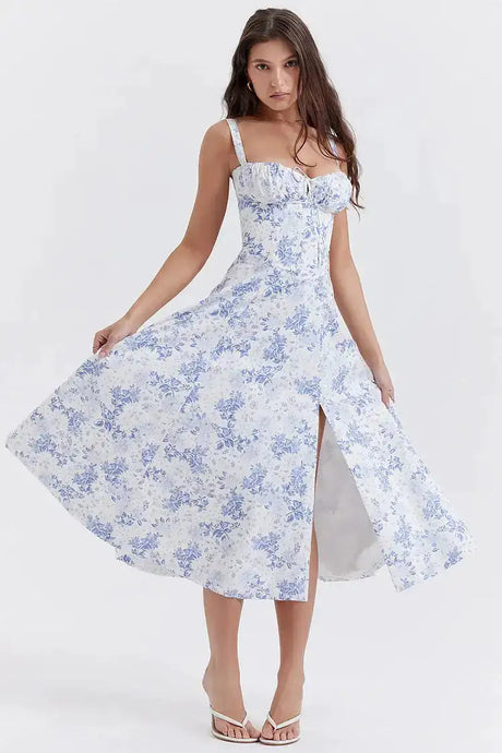 Elegant Vintage Pleated Dresses - Lootquake