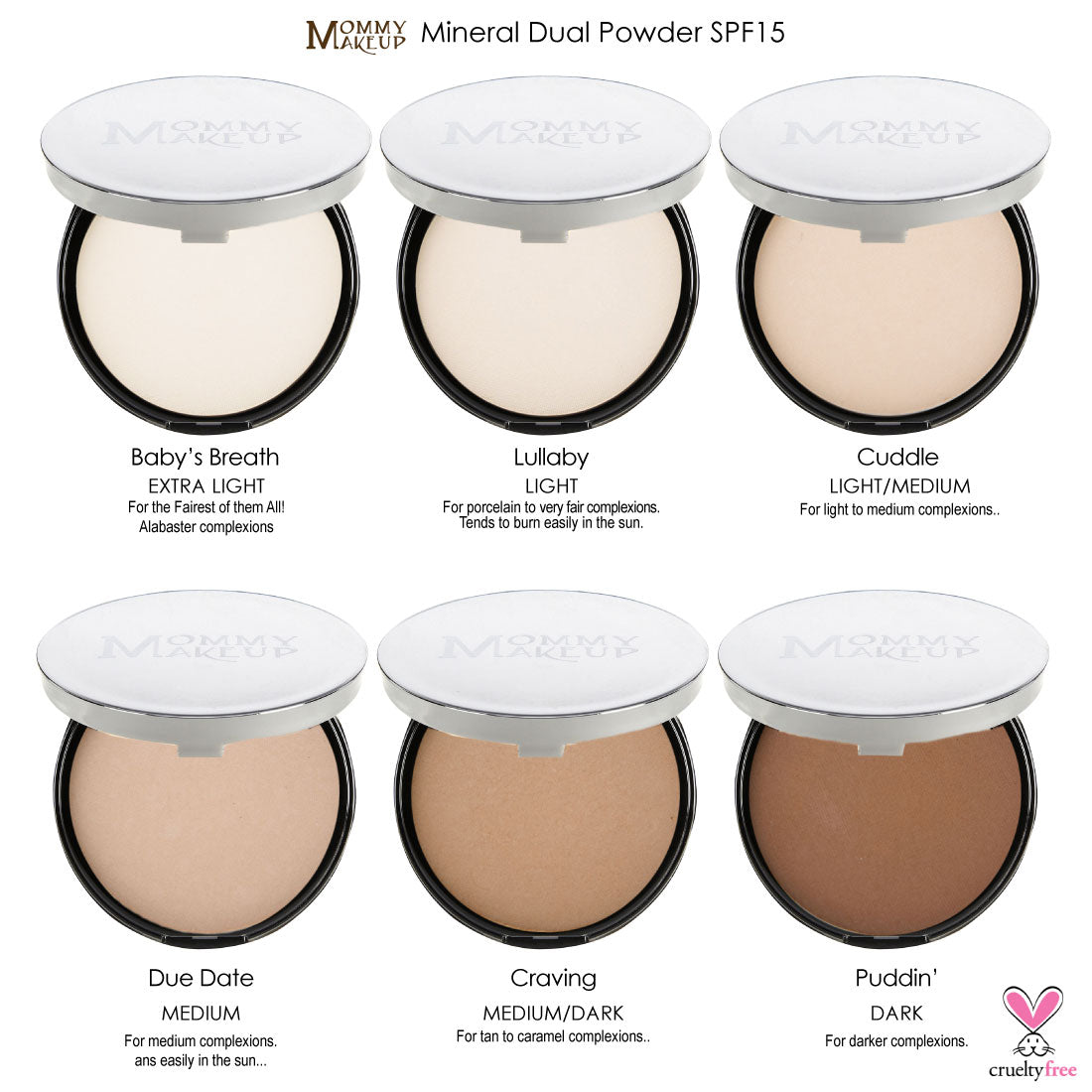 Colección Out The Door | Set de maquillaje multiusos, fácil de llevar y sin talco