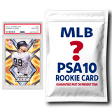 Paquete misterioso de 10 tarjetas de novato graduadas de la MLB PSA