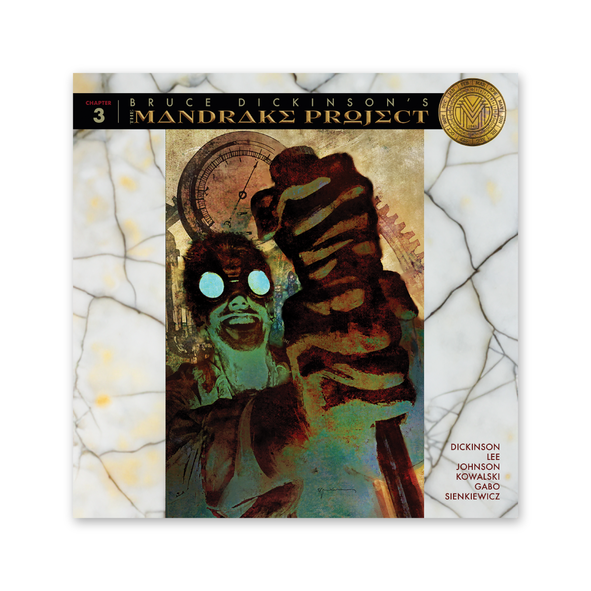 EL PROYECTO MANDRAKE de Bruce Dickinson: Número 3 - Edición FIRMADA (666 ejemplares disponibles)