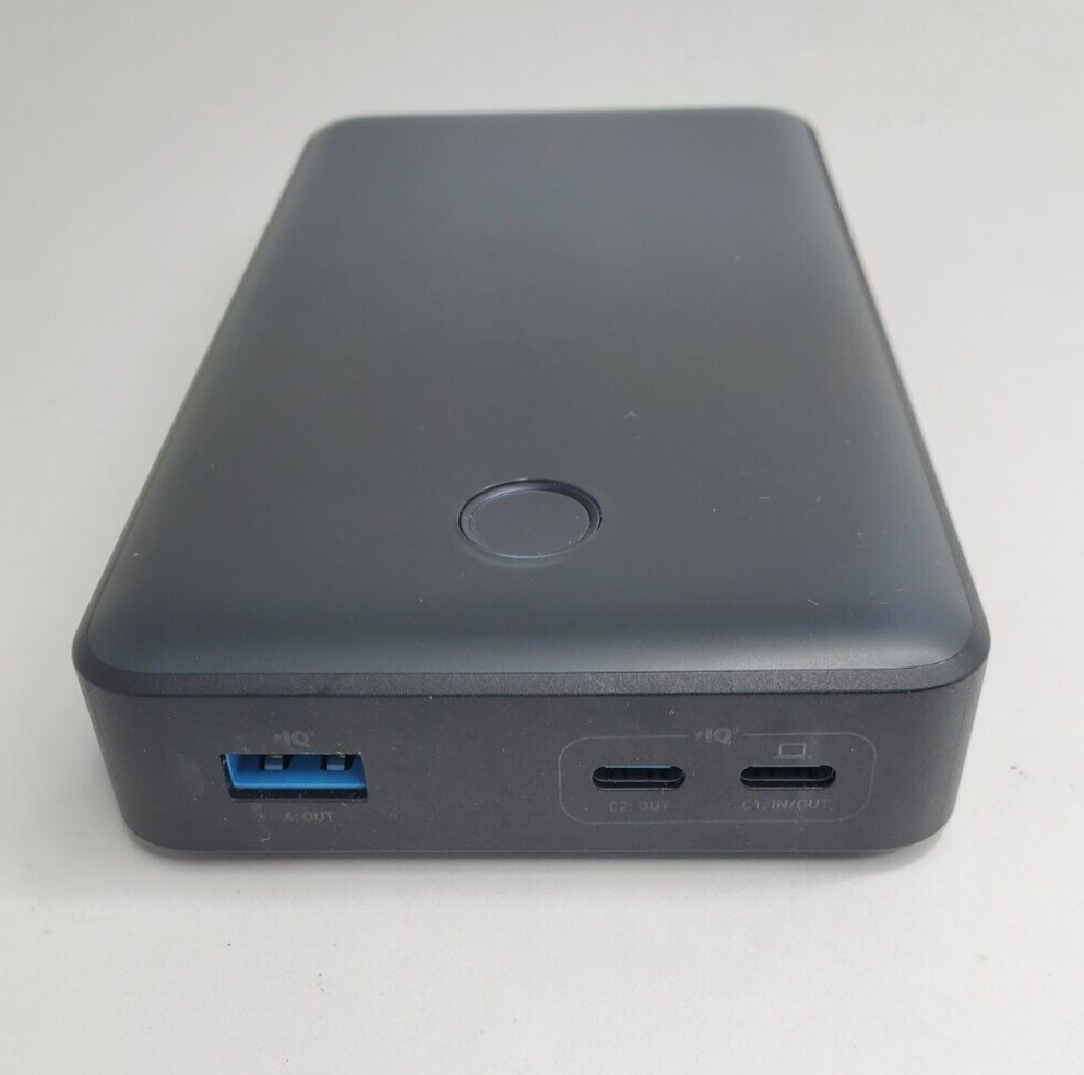 Anker 537 Power Bank + 65W USB-C Fast Charging | 3-Port Output | 24000mAh Capacity