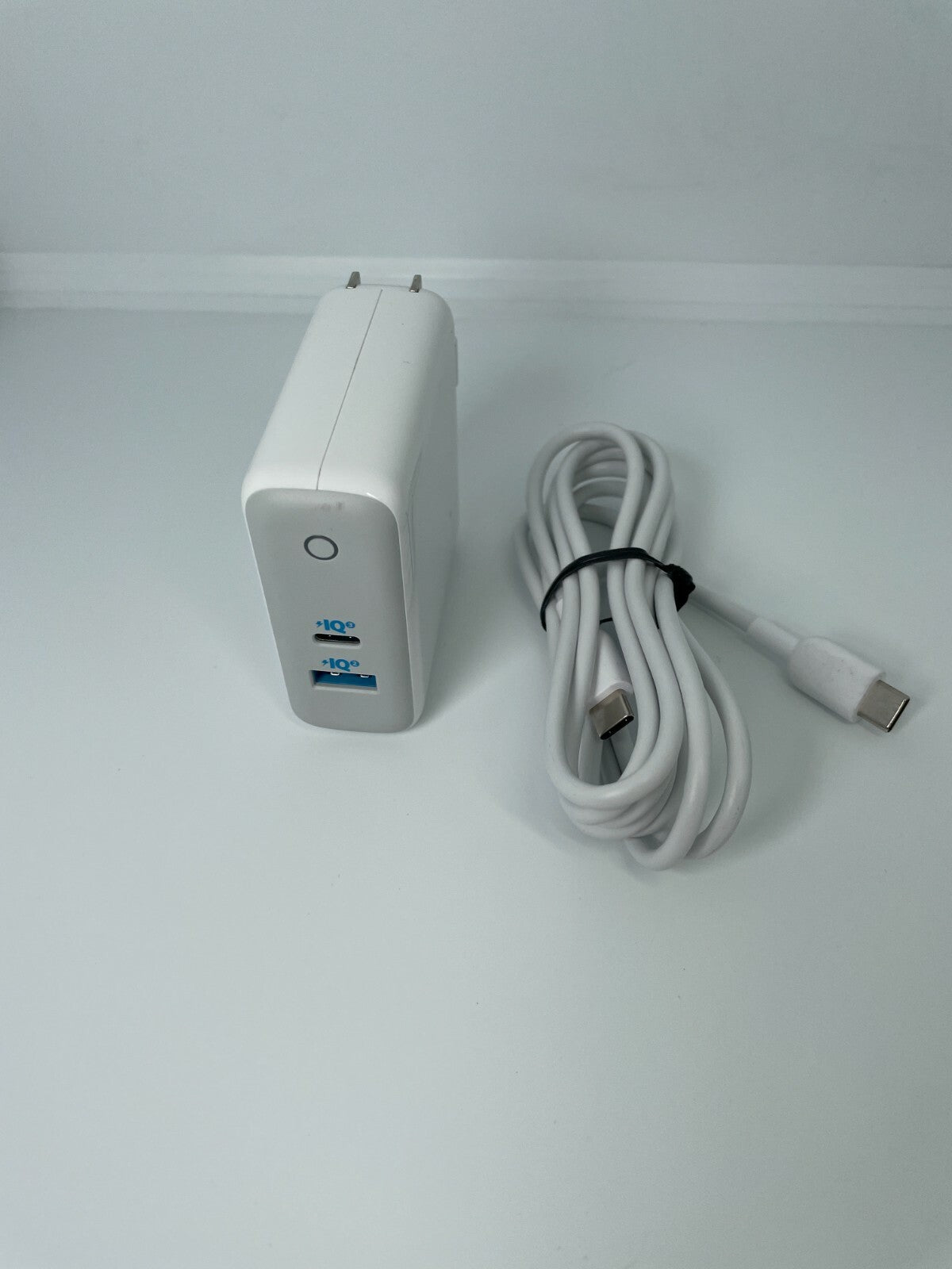 Anker PowerPort Atom III 60W | GaN Fast Charger | USB-C Adapter | White