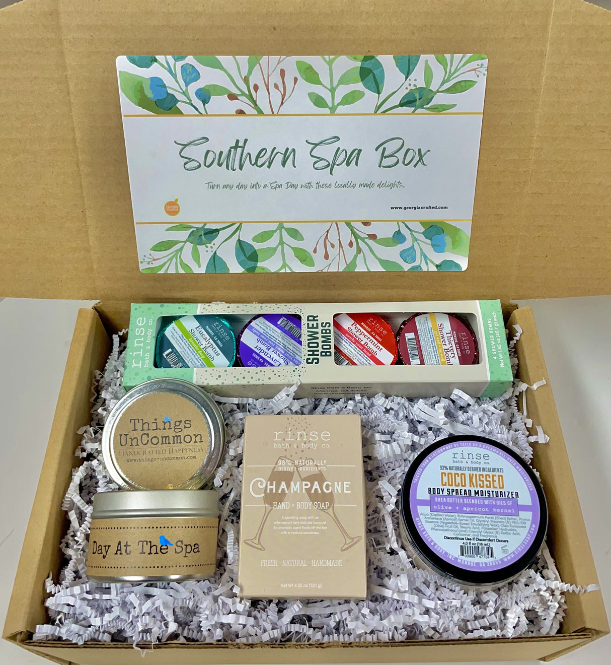 Southern Spa Gift Box (Choose Your Own Soap)