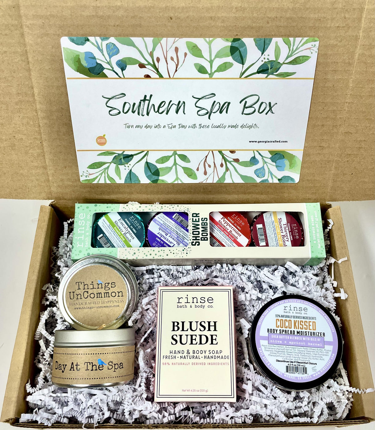 Southern Spa Gift Box (Choose Your Own Soap)
