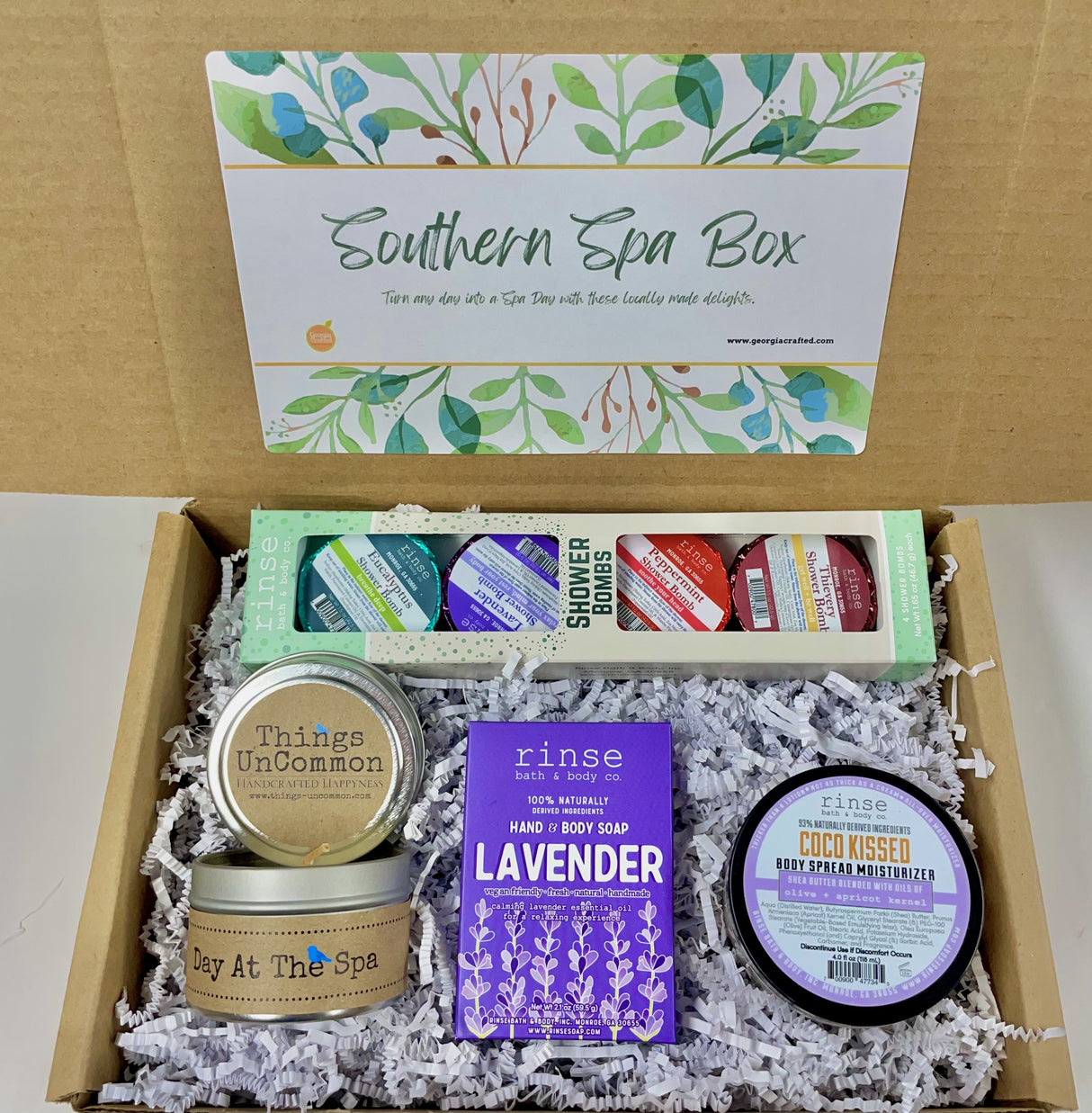 Southern Spa Gift Box (Choose Your Own Soap)
