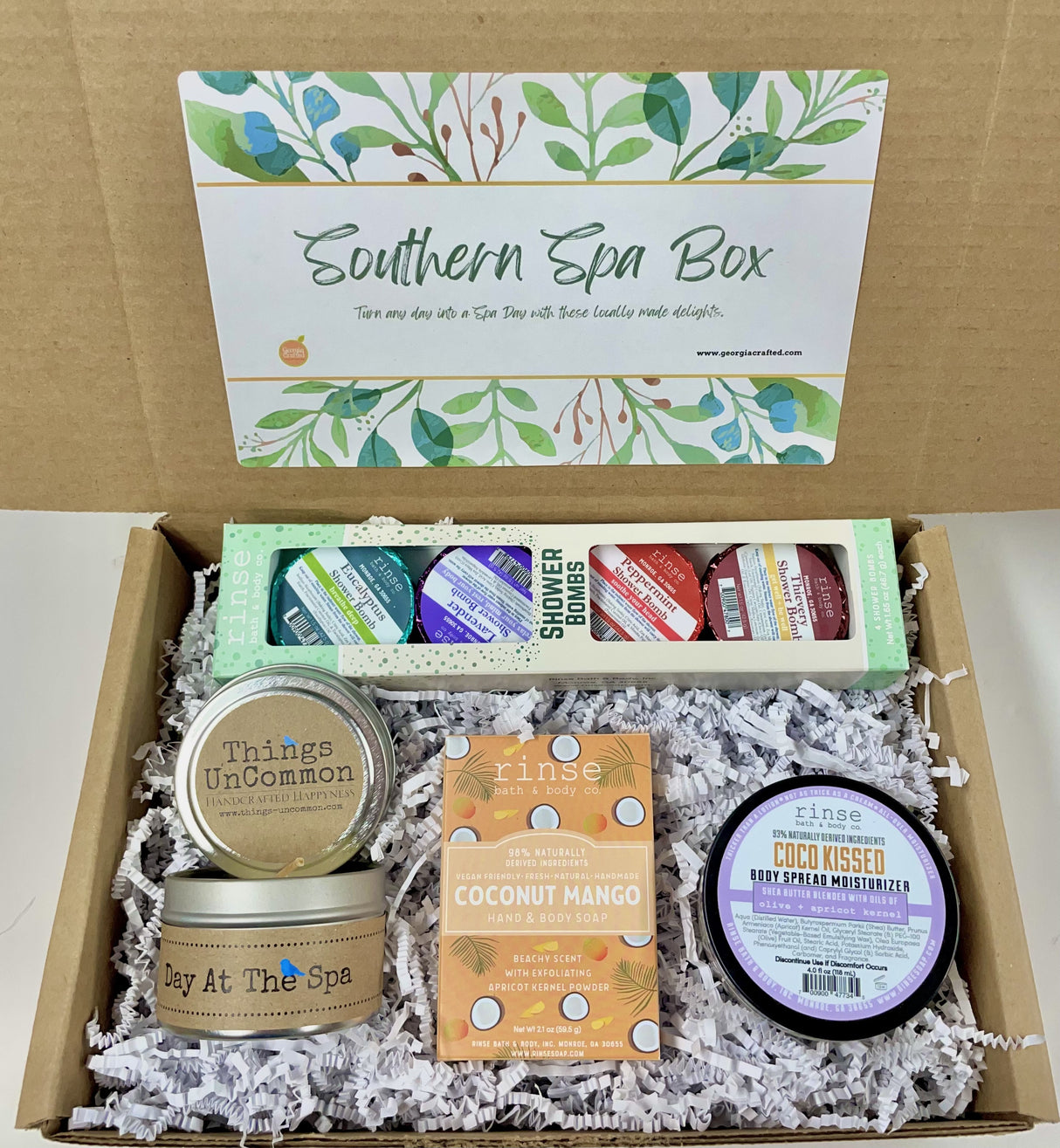 Southern Spa Gift Box (Choose Your Own Soap)