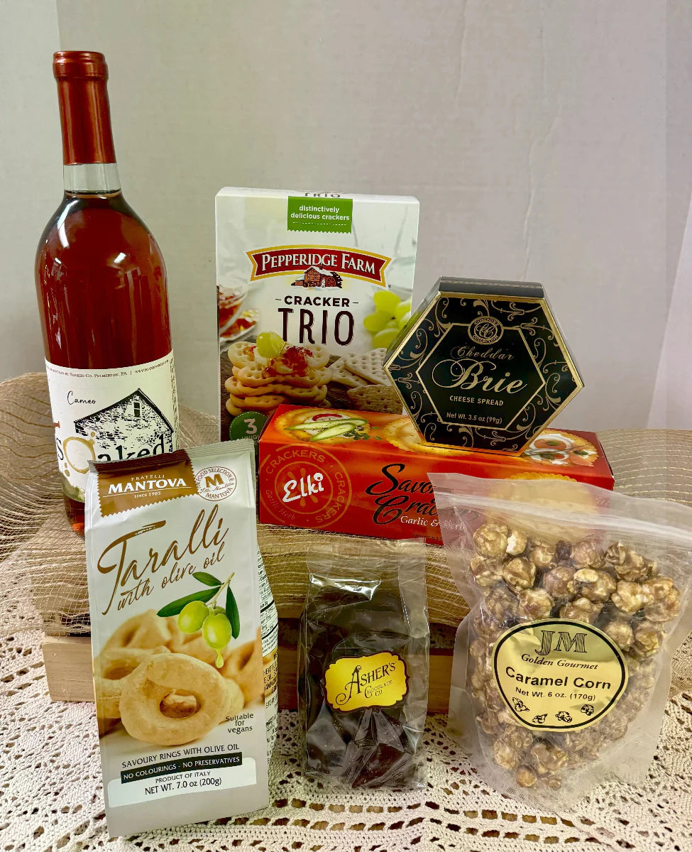 Jenny's Medium Wine Gift Basket