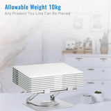 360° Rotating Metal Laptop Stand Riser Foldable & Adjustable