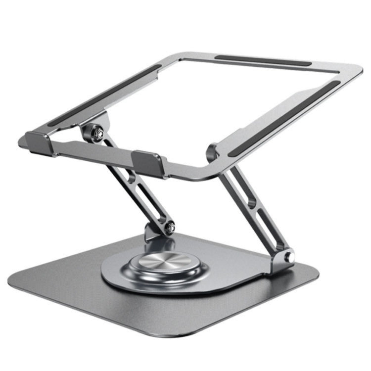 360° Rotating Metal Laptop Stand Riser Foldable & Adjustable