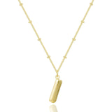 Pychee Bubble Letter Necklace 14K Gold Plated Balloon Initial Necklaces Dainty Gold Initial Charm Pendant Necklace Jewelry Gift For Women - Lootquake