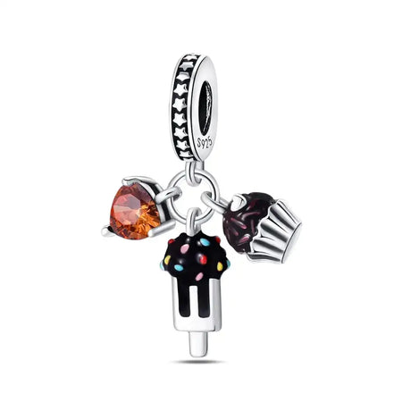 LIGHTDOG 925 Sterling Silver Charms for Bracelets Necklaces Dangle Pendants Beads Charms Fits Pandora Charms Bracelets Jewelry Holidays Gift for Women - Lootquake