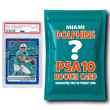 Miami Dolphins PSA 10 Graded Rookie Card Mystery Pack
