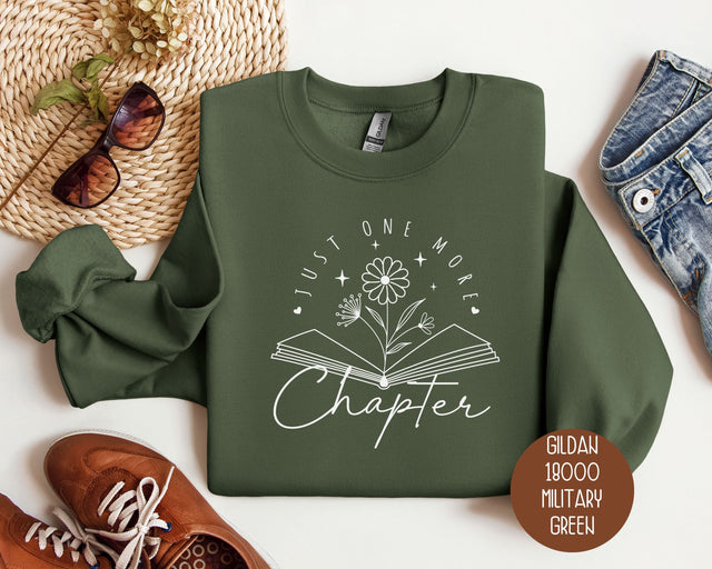 Just One More Chapter Sweatshirt-0