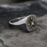 Minimalist Polaris CZ Stainless Steel Ring