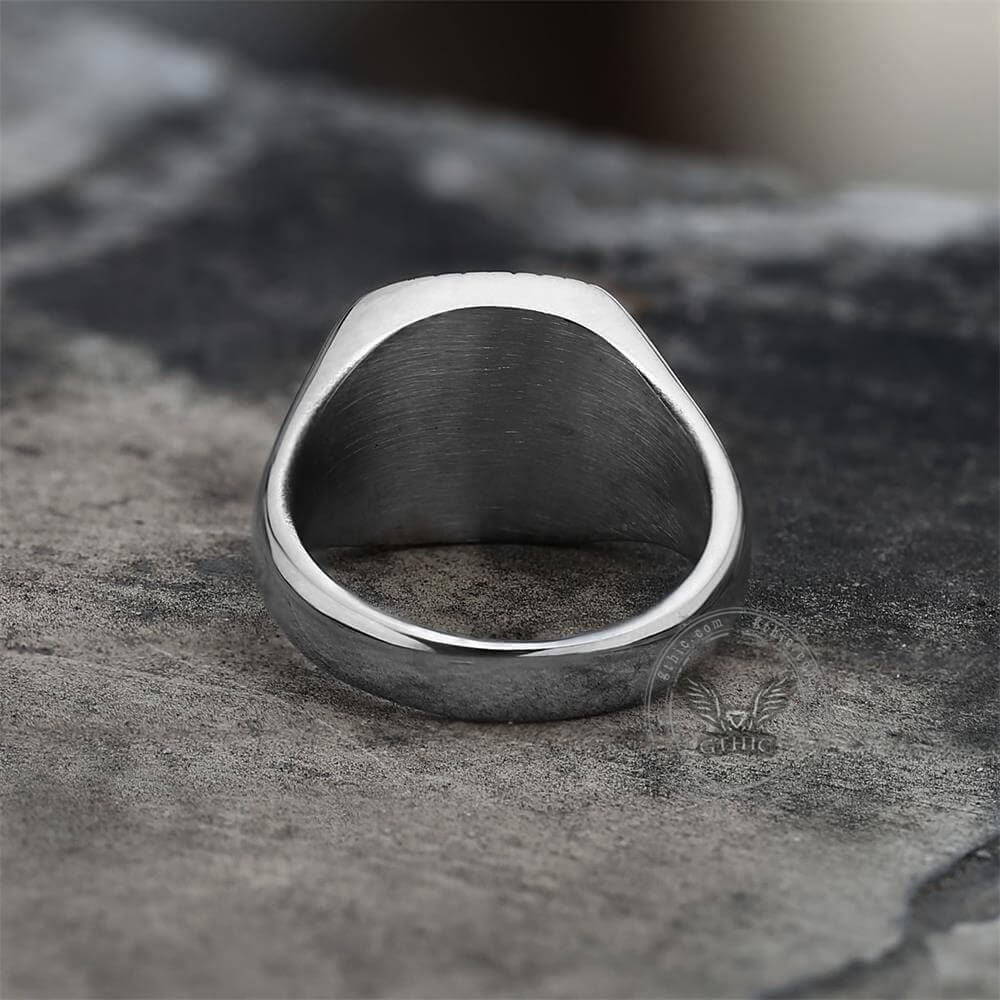 Minimalist Polaris CZ Stainless Steel Ring