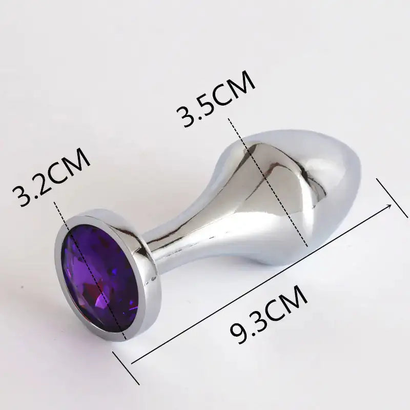 New Bullet Metal Anal Plug for Couples' Pleasure - Lootquake