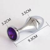 New Bullet Metal Anal Plug for Couples' Pleasure - Lootquake