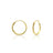Hoop Earrings Women - Earrings for Men Gold 24k - Toddler Earrings Hoops - Endless Hoop Cartilage Earrings - Small Gold Hoop Earrings - Small Hoop Earring - Thin Gold Hoop - Lootquake