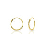 Hoop Earrings Women - Earrings for Men Gold 24k - Toddler Earrings Hoops - Endless Hoop Cartilage Earrings - Small Gold Hoop Earrings - Small Hoop Earring - Thin Gold Hoop - Lootquake
