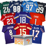 Active Pro Bowler Autographed/Signed Football Jersey Mystery Box with PSA JSA or Beckett COA