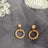 French retro pearl earrings female earrings - Lootquake