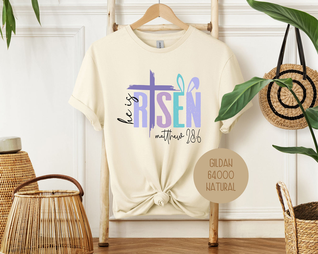 He Is Risen Easter Shirt-1