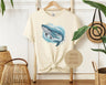 Linda camiseta de bebé con diseño de ballena