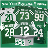 Caja misteriosa de camisetas de fútbol de Nueva York autografiadas/firmadas con PSA JSA o Beckett COA